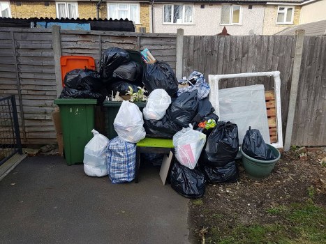 Home clearance professionals removing items from a Harlesden residence