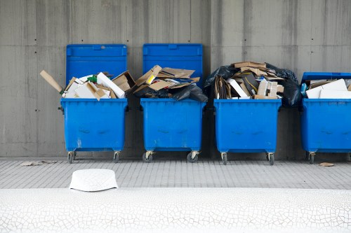 Sustainable waste management practices in a modern office