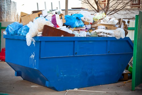 Recycling center in North West London